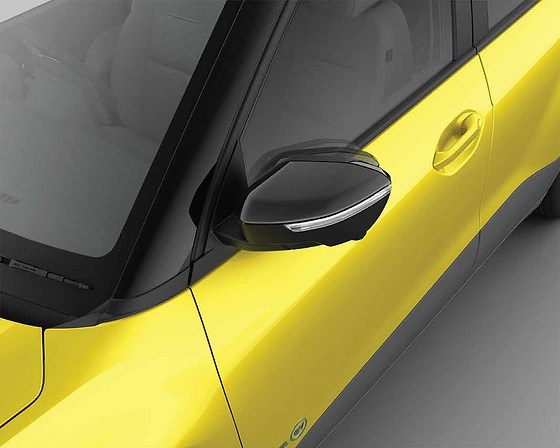 Tata Punch EV, Electric ORVMs with auto fold: mirror protection and convenience in busy traffic and tight parking