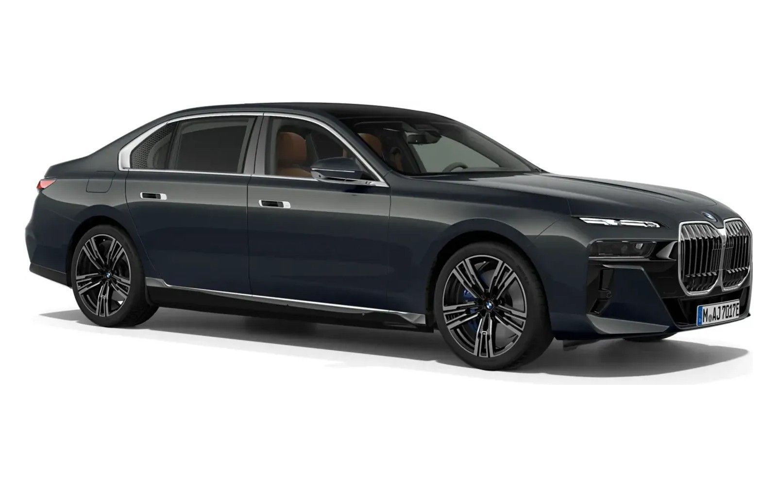 BMW i7 in Individual Dravit Grey Metallic