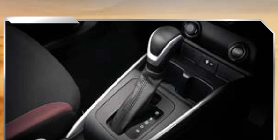 Toyota Urban Cruiser Taisor, 6-speed automatic transmission gear selector