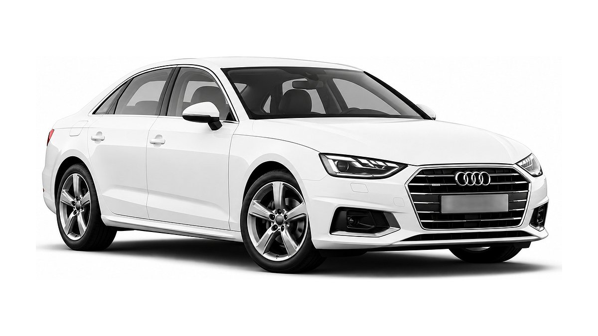A4 in Glacier White colour