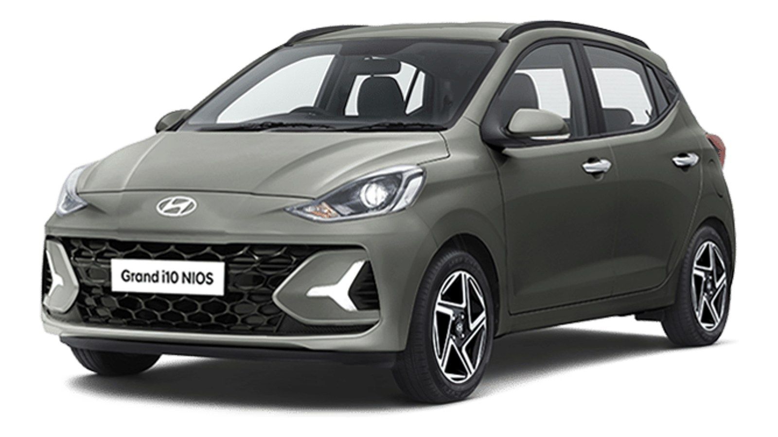 Hyundai Grand i10 Nios in Amazon Grey