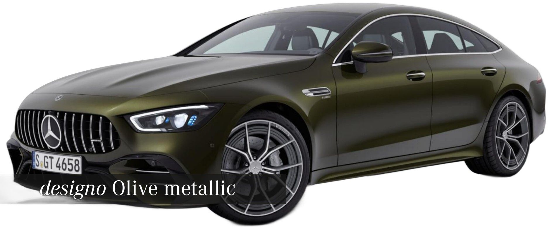 Mercedes-Benz Mercedes-AMG GT 63 S E Performance in designo Olive Metallic