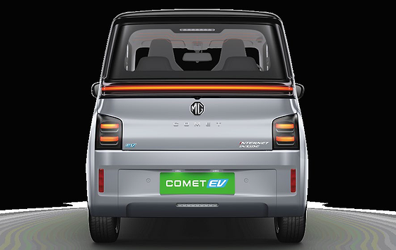 MG Comet EV, Rear Horizon LED connecting light bar with tail lamps