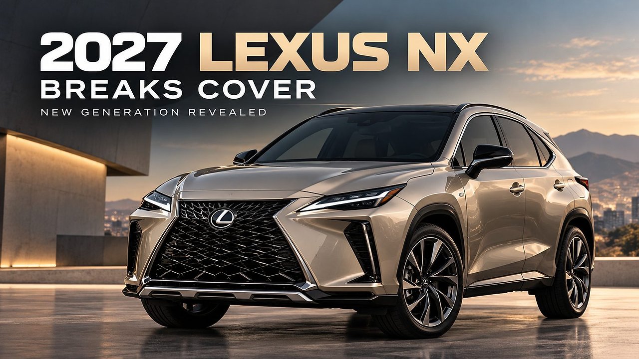 2027 Lexus NX revealed: petrol dropped, PHEV now 306 PS, 64 km range
