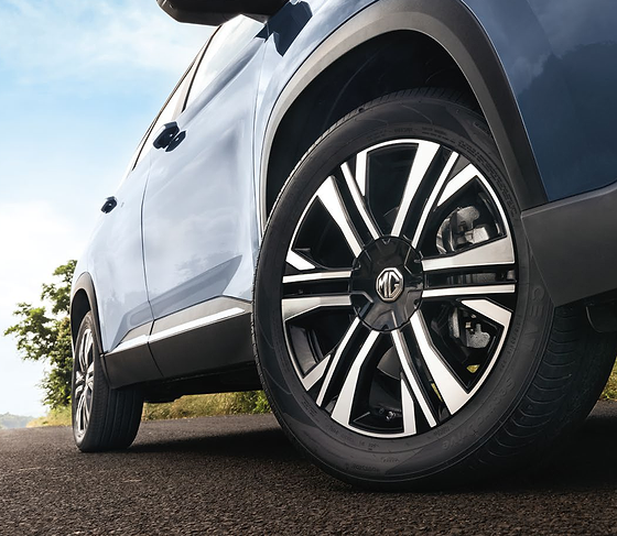 MG Hector, Dual-tone machined alloy wheels
