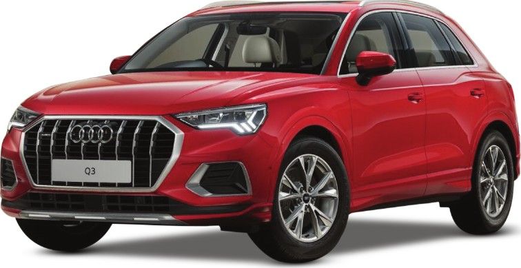 Audi Q3 in Progressive Red