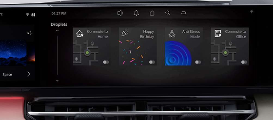 Tata Sierra, Me Space with 5 personalisation options - learns from you, listens to you, drives like you