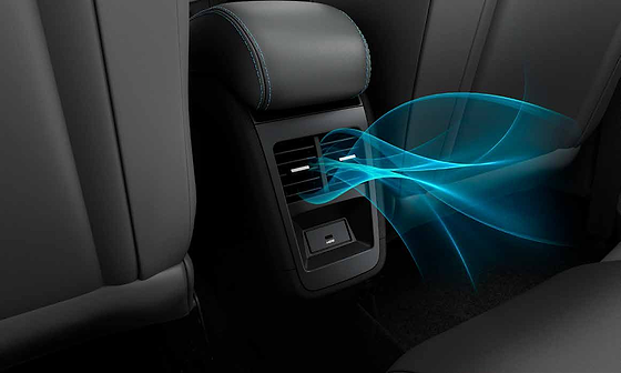 Tata Nexon EV, Rear AC vents keep rear passengers cool