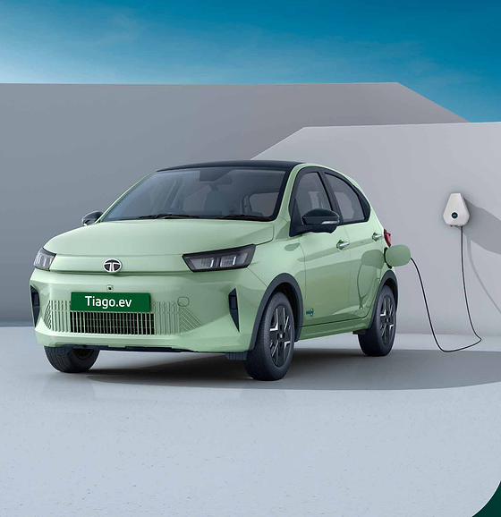 Tata Tiago EV, Home wall-box AC charging; enhanced fast charging adds 100 km of range in about 18 minutes (claimed)