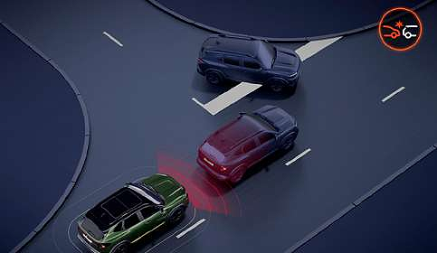 Renault Duster, Active emergency braking that warns and intervenes for vehicles, pedestrians and cyclists