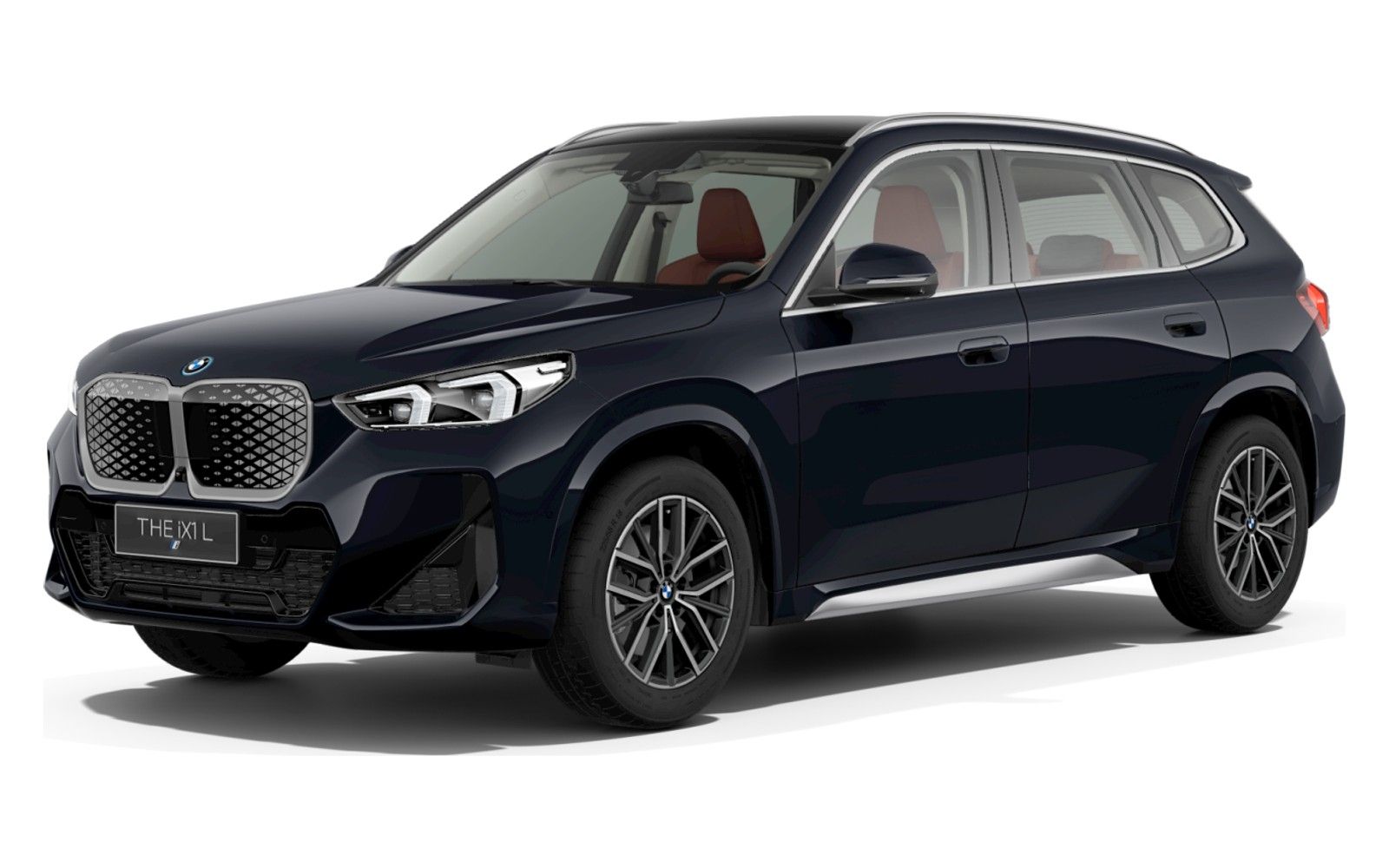 BMW iX1 LWB in Carbon Black Metallic