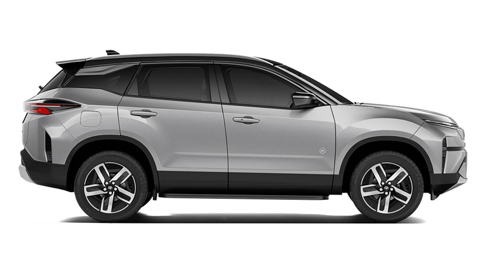 Tata Harrier EV in Pure Grey With Dual Tone