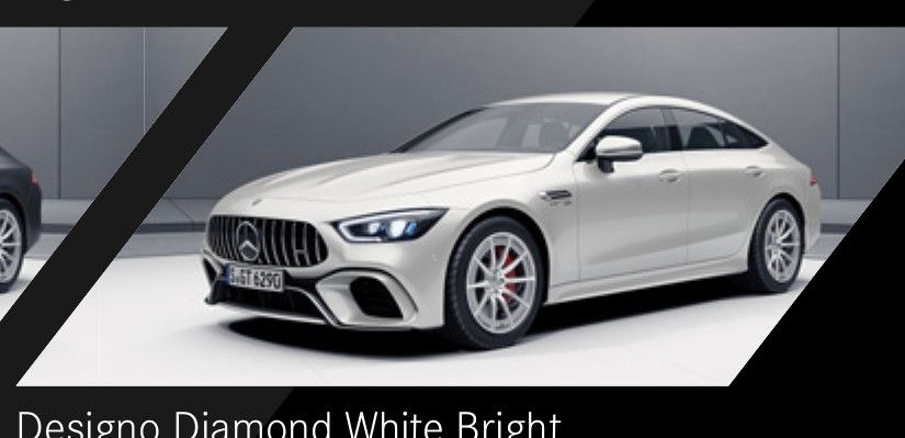 Mercedes-Benz Mercedes-AMG GT 63 S 4MATIC+ in designo Diamond White Bright