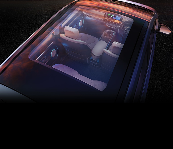 MG Windsor EV, Panoramic glass roof