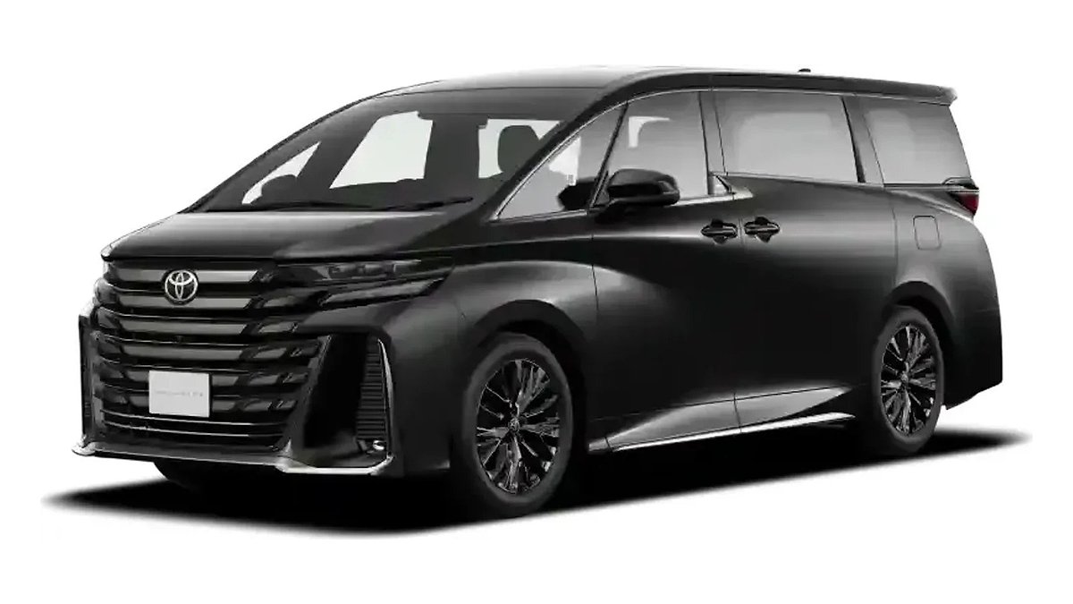 Vellfire in Black colour