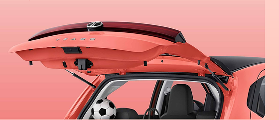 Tata Tiago, Electric tailgate release pops the boot open with one touch and no effort