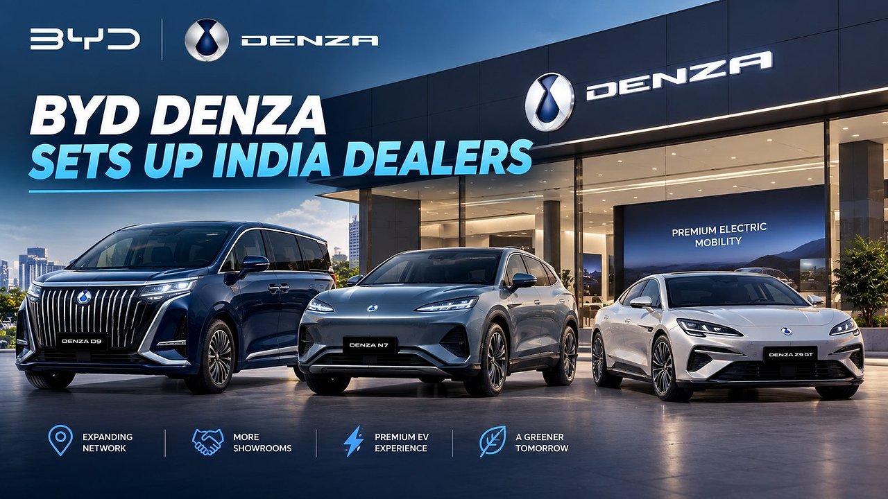 BYD Denza sets up India dealers: 374 bhp electric MPV nears launch