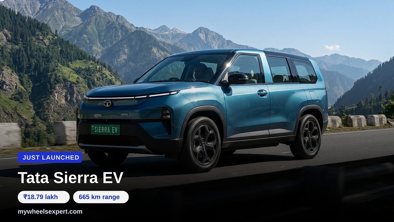 Tata Sierra EV Launched at ₹18.79 lakh: Price, Range, Features and all you need to know