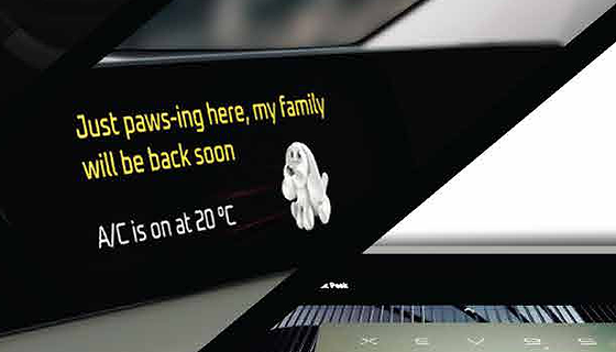 Mahindra XEV 9S, PawPal keeps the cabin climate-controlled so pets stay comfortable while you step away