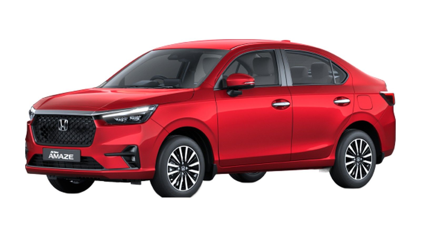 Honda Amaze in Radiant Red Metallic