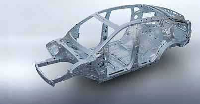 Mahindra BE 6, Rigid high-strength body shell engineered for frontal and side crash protection