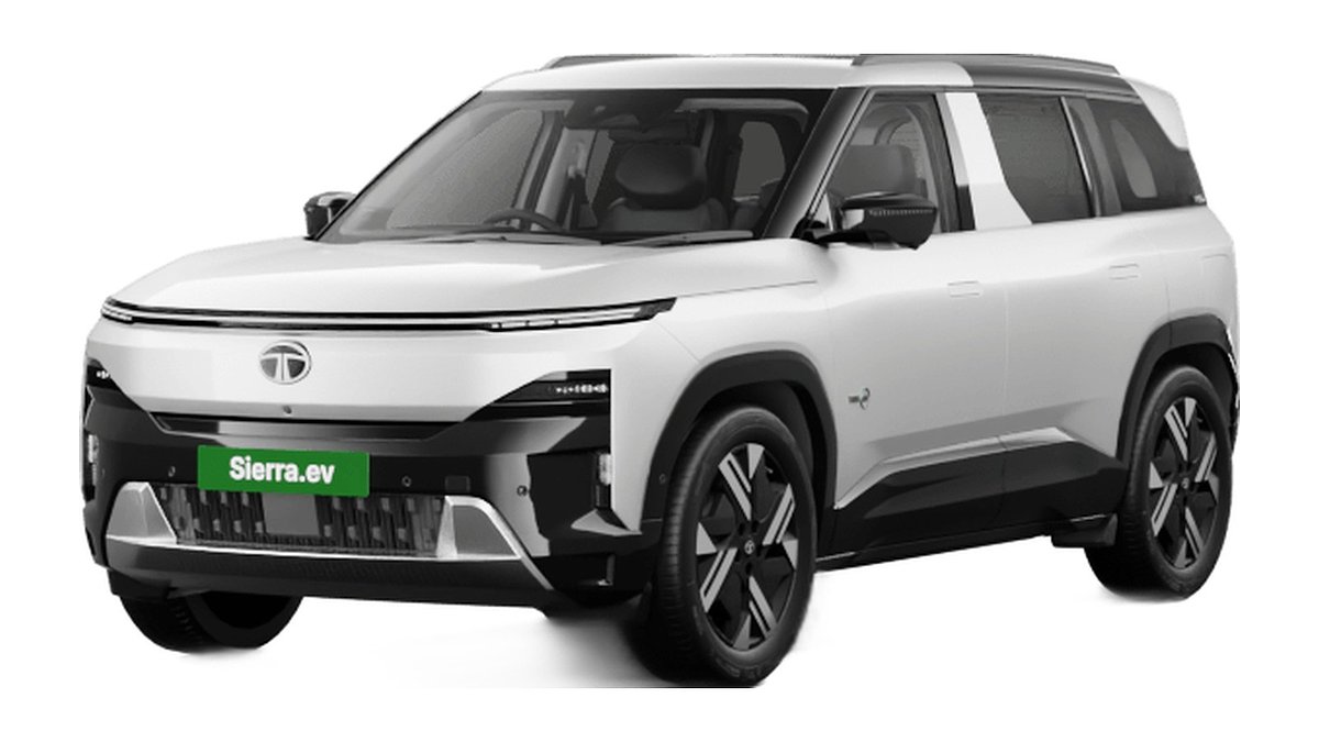 Sierra EV in Pristine White colour