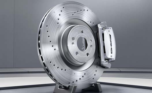 Mercedes-Benz Mercedes-AMG GLE 53 Coupe — AMG high-performance composite brake system with perforated, internally ventilated discs