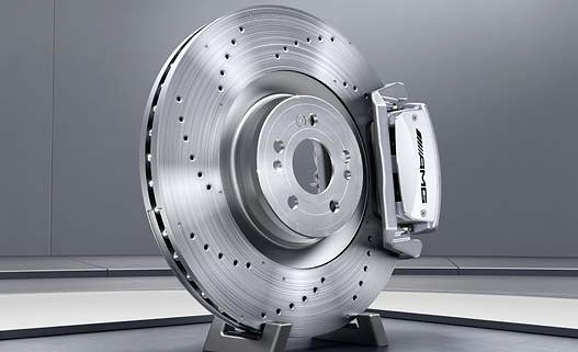 Mercedes-Benz Mercedes-AMG GLE 53 Coupe, AMG high-performance composite brake system with perforated, internally ventilated discs
