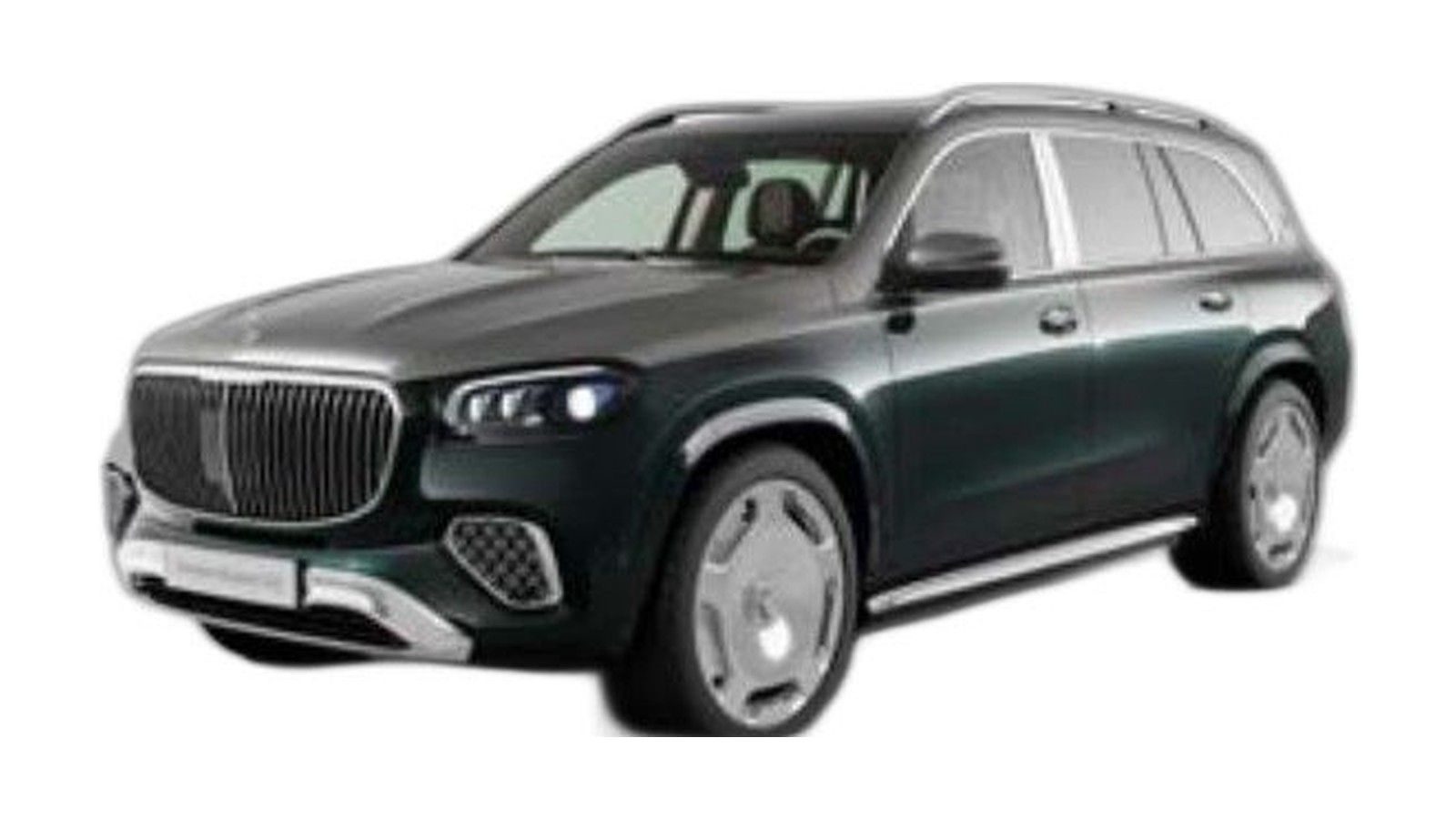 Mercedes-Benz Mercedes-Maybach GLS in Maybach Two-Tone Emerald Green / Mojave Silver