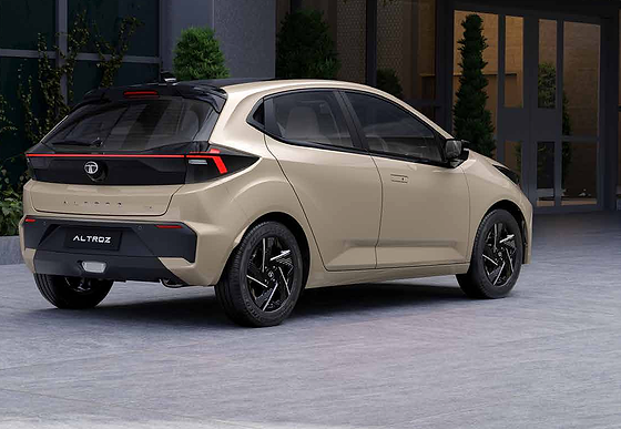Tata Altroz, Infinity LED tail lamps linked by a seamless full-width light strip above the Precision Flow rear bumper
