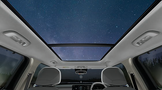 Kia Syros, Dual-pane panoramic sunroof