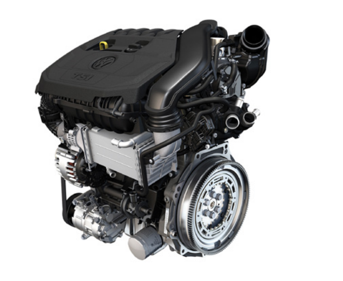 Volkswagen Virtus — 1.5L TSI EVO engine with Active Cylinder Technology producing 150 PS and 250 Nm, paired with a 6-speed manual or 7-speed DSG.