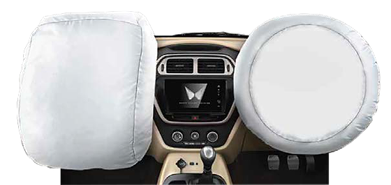 Mahindra Bolero Neo, Dual front airbags for driver and co-driver