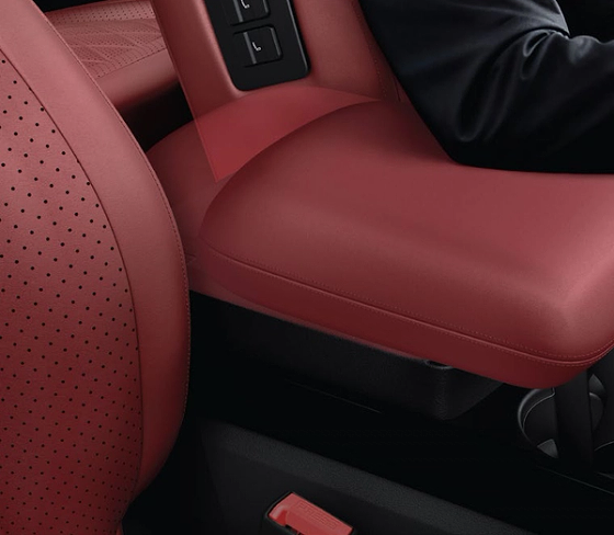 Tata Safari, Sliding front armrest for personalised support