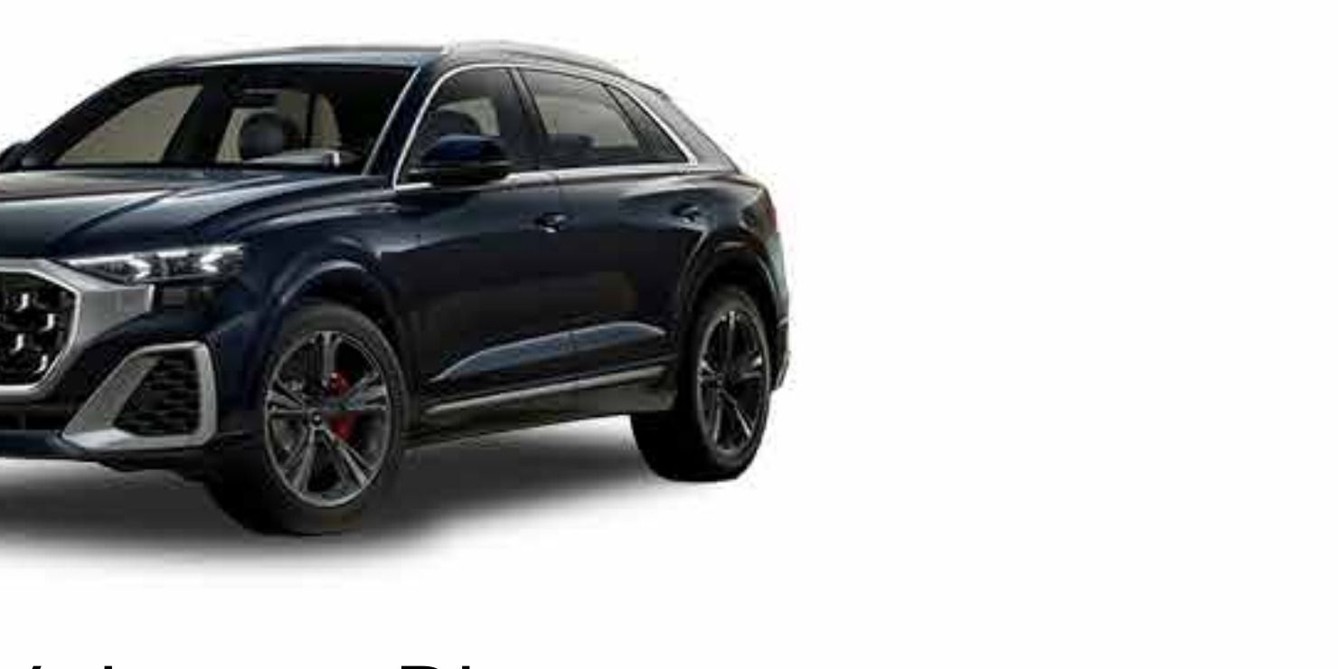 Audi SQ8 in Waitomo Blue
