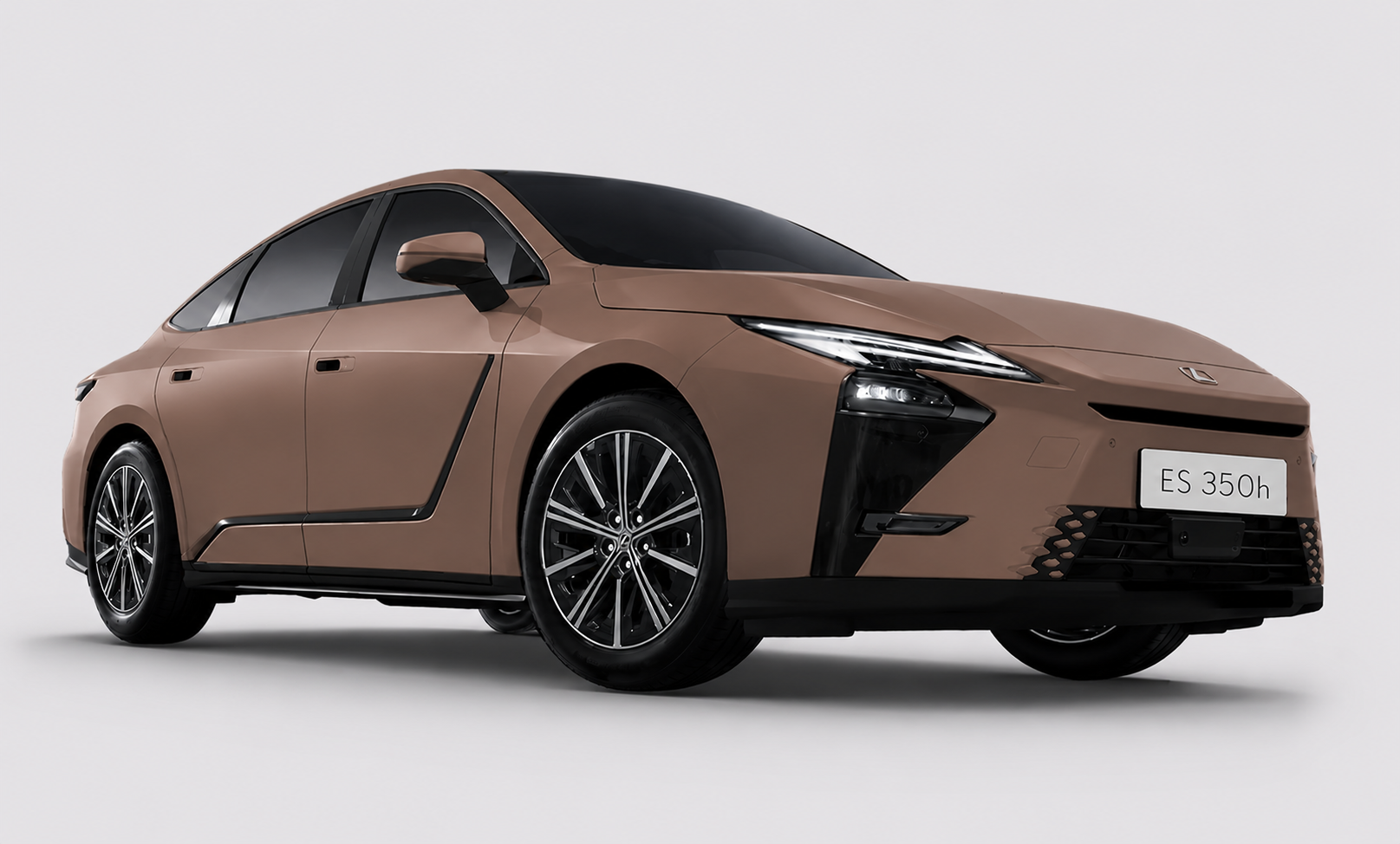 Lexus ES 350h in Sonic Copper