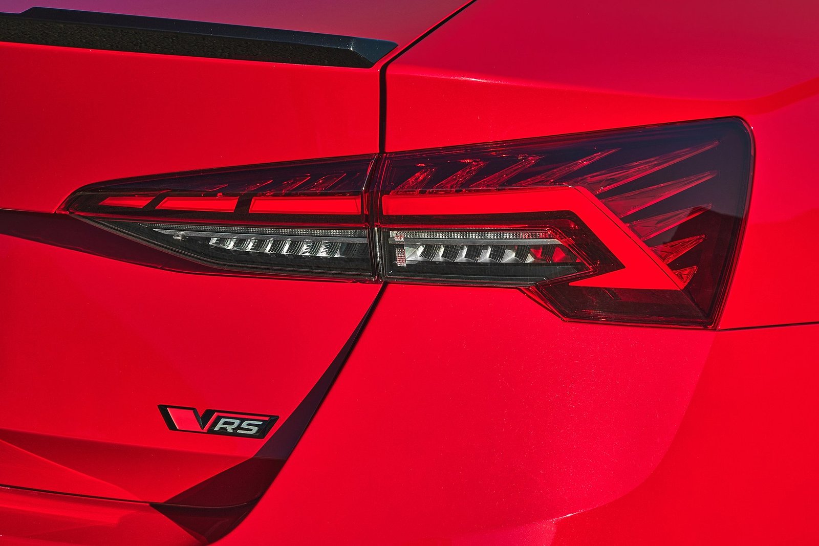 Skoda Octavia RS tail light
