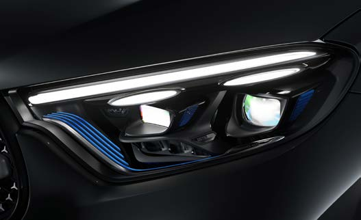 Mercedes-Benz Mercedes-AMG GLC 43 4MATIC Coupe — DIGITAL LIGHT headlamps with over one million pixels for adaptive high-definition beam control.