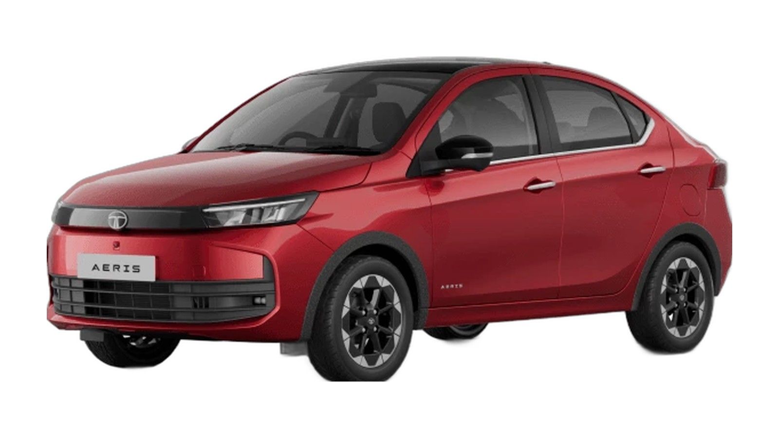 Tata Aeris in Nitro Crimson