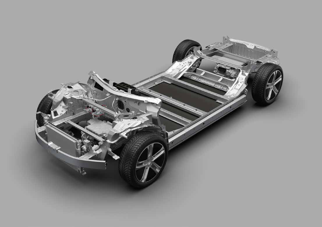 BYD Sealion 7 — Cell-to-Body (CTB) chassis with the Blade Battery integrated into the e-Platform 3.0 structure.