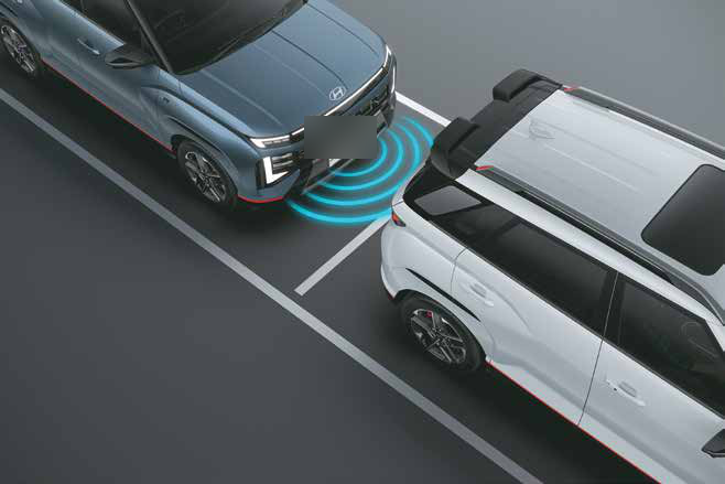 Hyundai Venue N Line — Blind-spot Collision-Avoidance Assist (BCA)