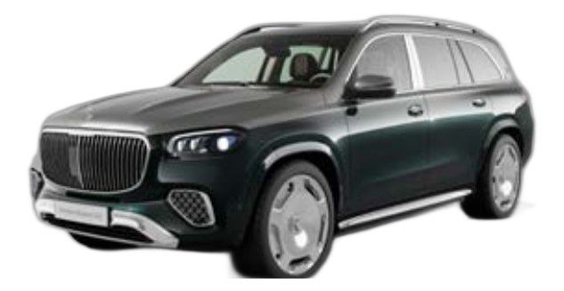 Mercedes-Benz Mercedes-Maybach GLS in Maybach Two-Tone Emerald Green / Mojave Silver