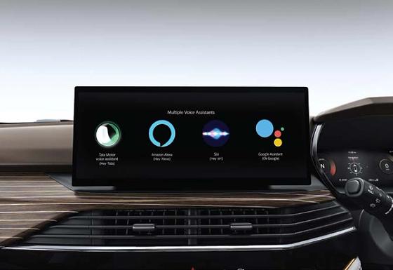Tata Harrier, Multiple voice assistants including Alexa, Siri and Google Assistant