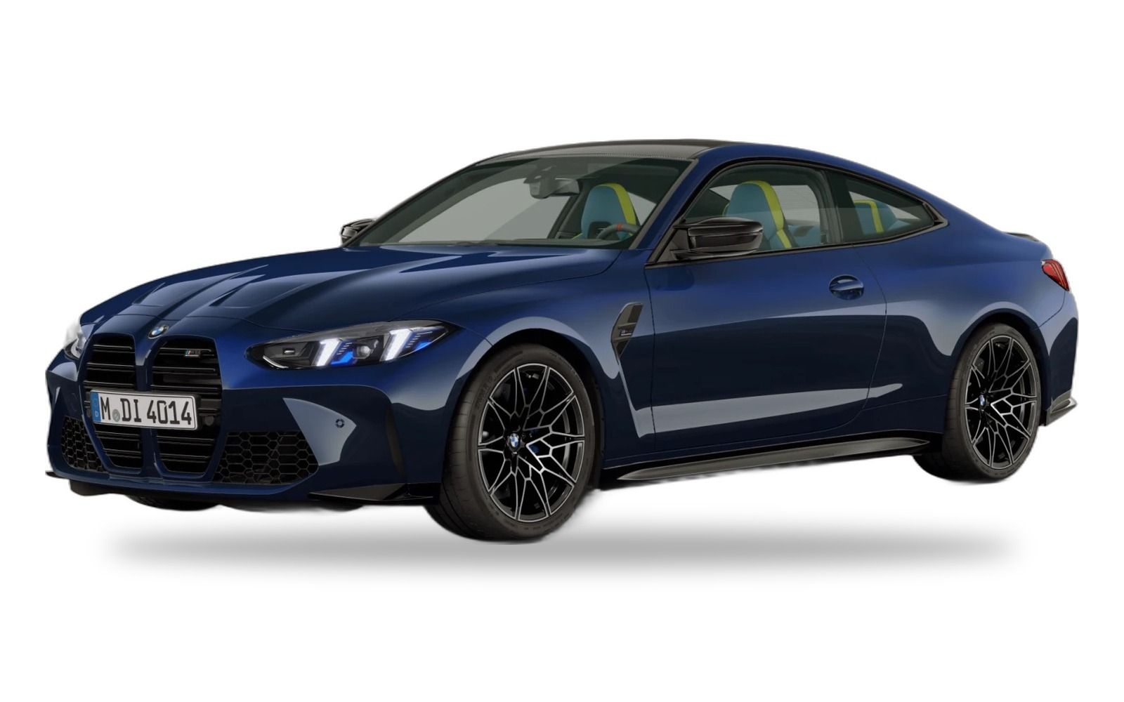 BMW M4 in BMW Individual Tanzanite Blue Metallic