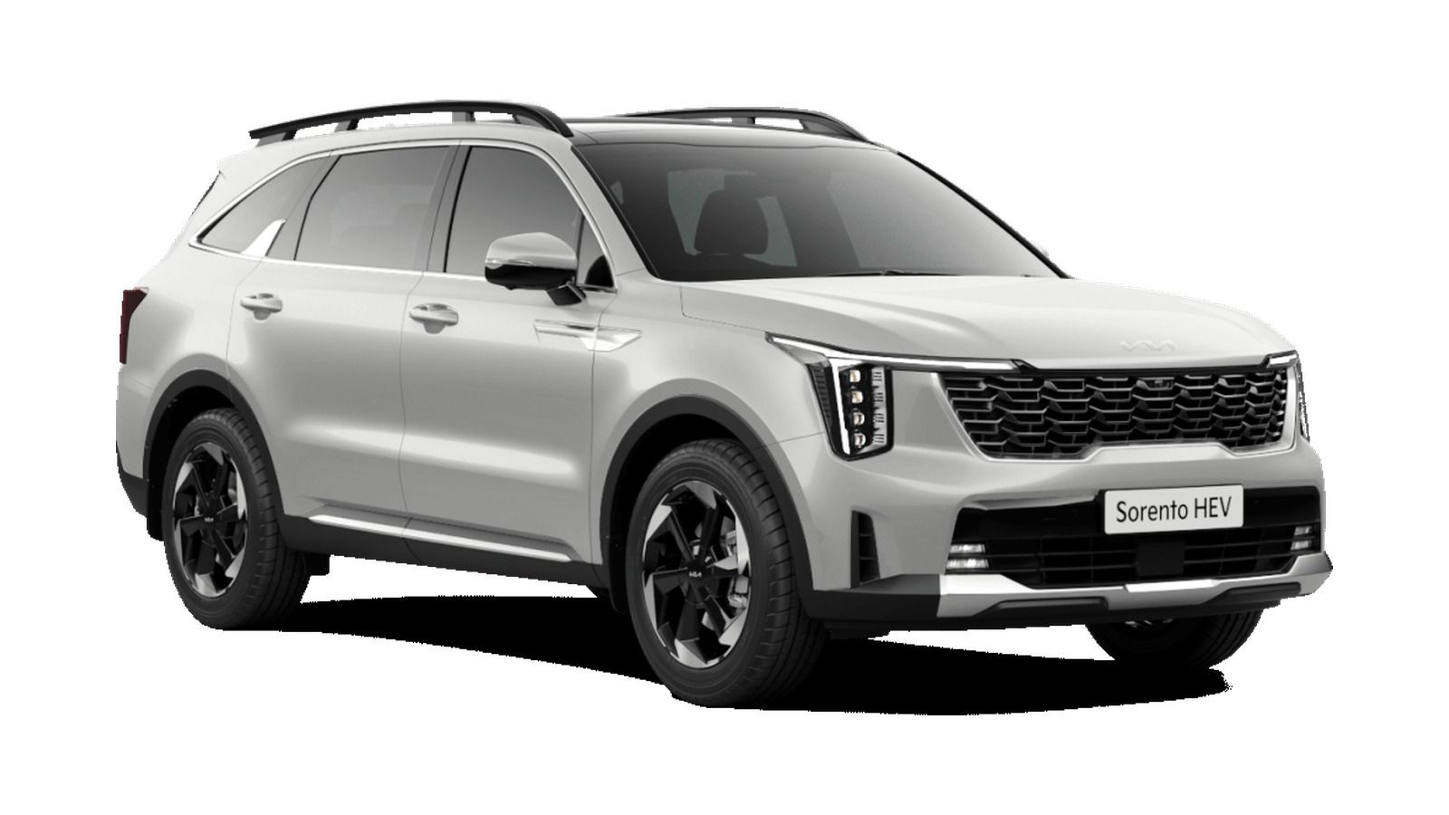 Kia Sorento in Ivory Silver