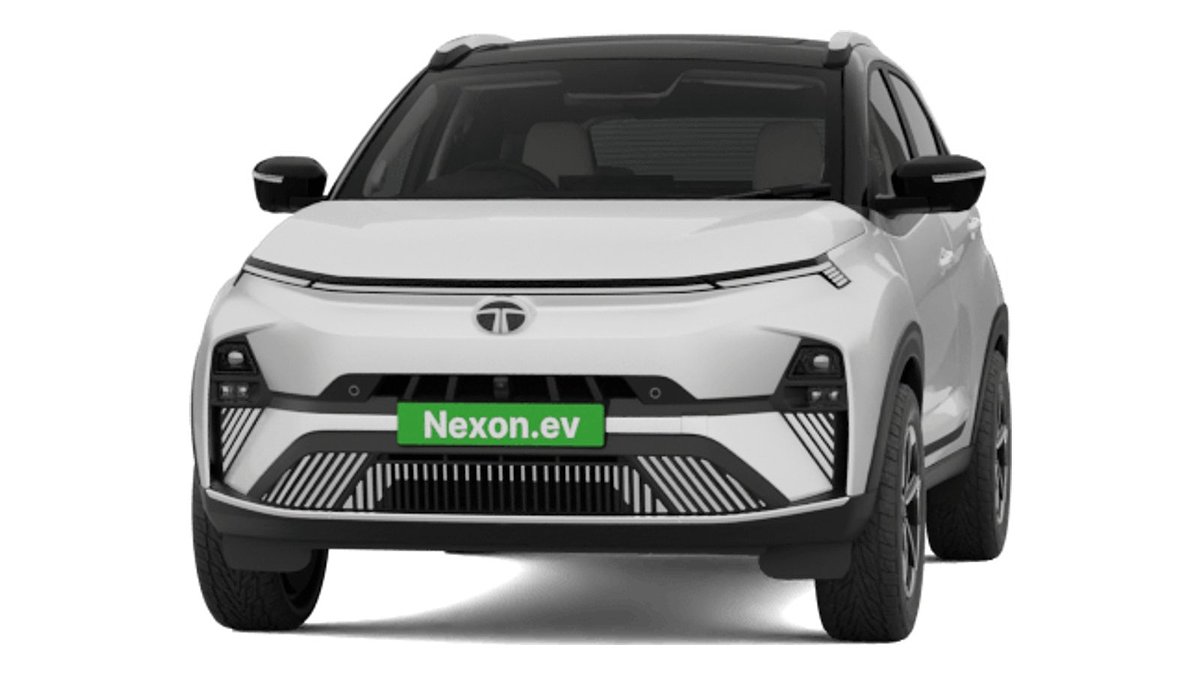Nexon EV in Pristine White colour