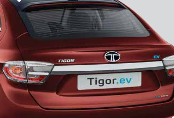 Tata Tigor EV, Electric tailgate release opens the 316-litre boot at the press of a button