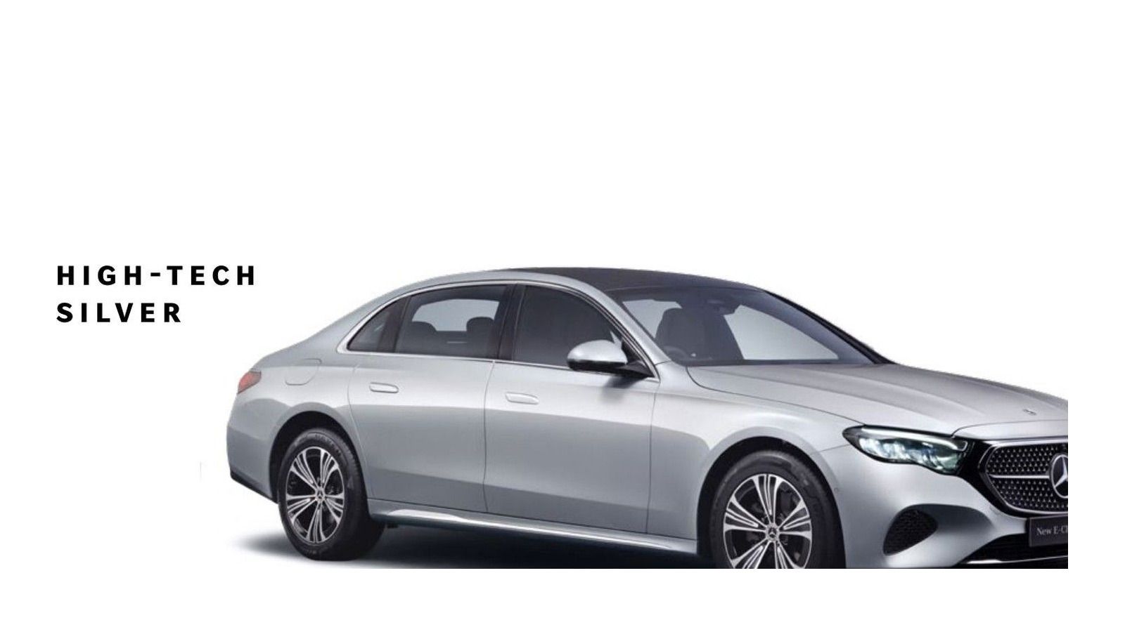 Mercedes-Benz E-Class in High-tech Silver