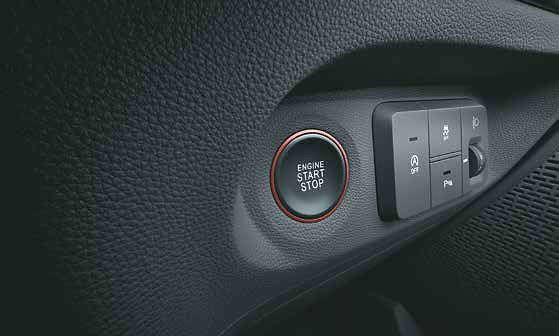 Hyundai Creta, Smart key with push-button engine start/stop