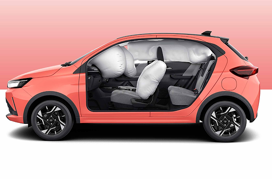 Tata Tiago, Six airbags come standard, protecting every occupant in the Tiago Safety Dome